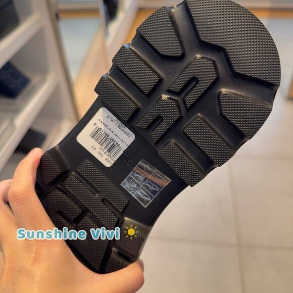 NWT Coach Men's Combat Boot In Signature Leather Vintage Brown CCW08 us 9 - Picture 5 of 10